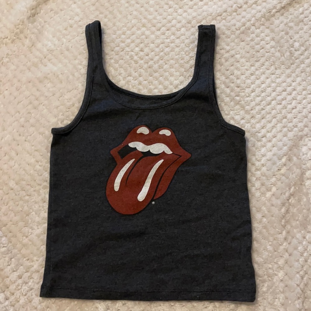 American Eagle Rolling Stone Crop Top